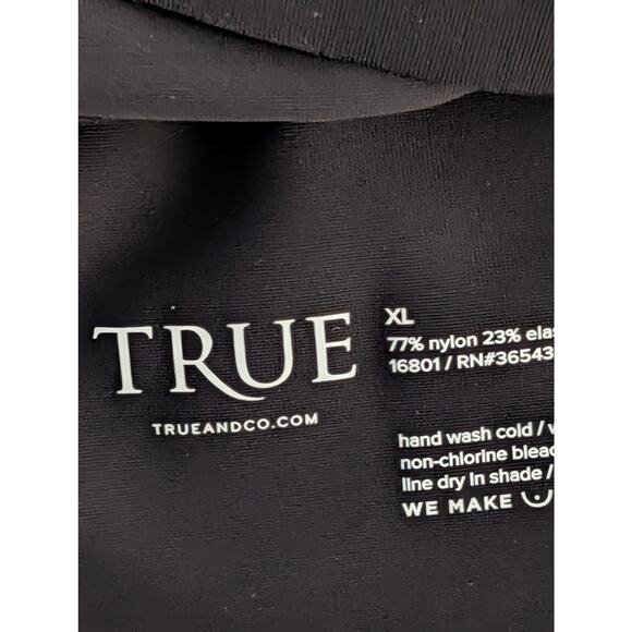 True Body Padded Lift Scoop Bra Black Size XL - Picture 7 of 11